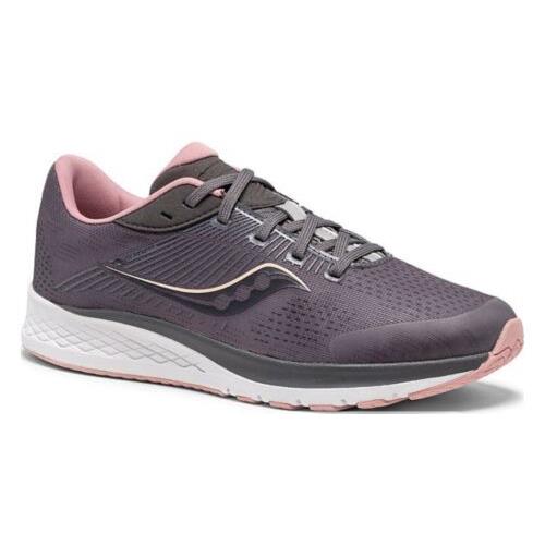 Saucony Girls Guide 14 Sneaker Blush / Grey Size 1 M