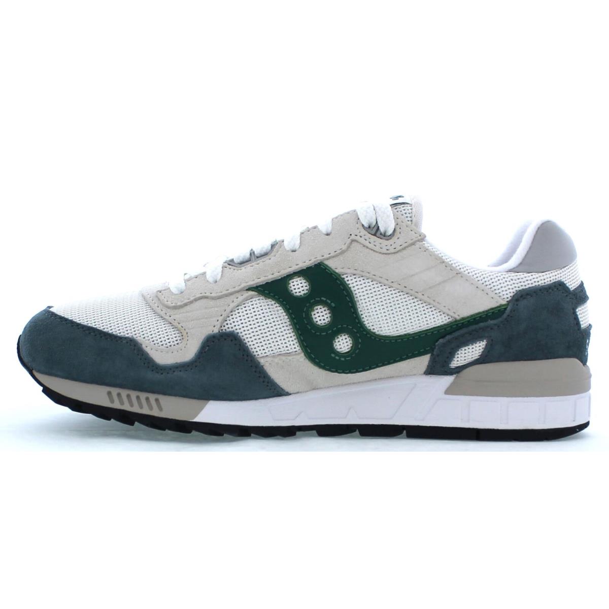 Saucony Shadow 5000 S70665-18 White/gray/green Size 9.5