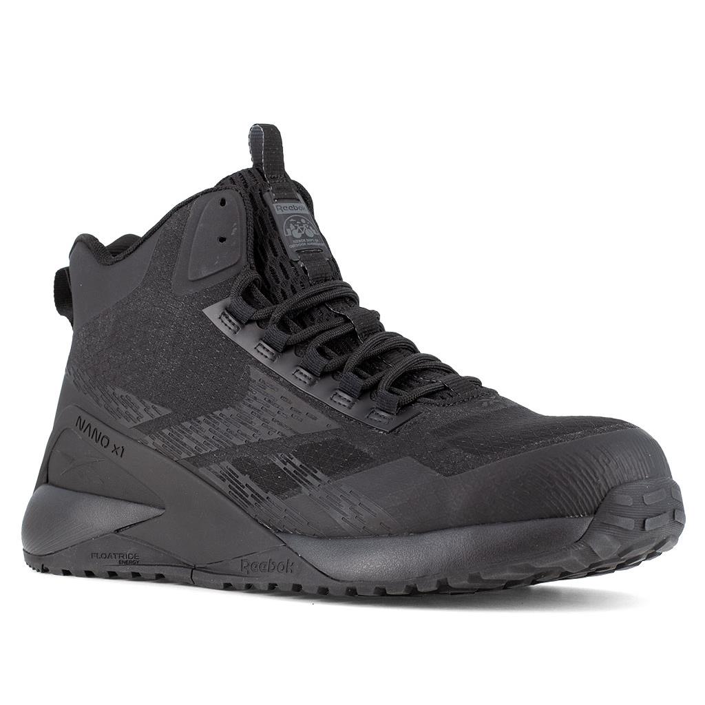 Reebok Work Men`s Nano X1 Adventure CT Mid Black