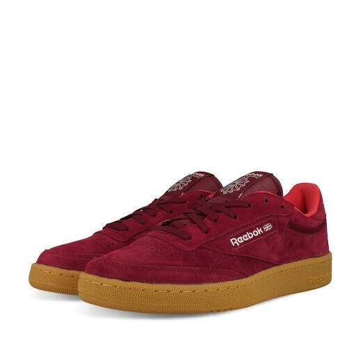 Men`s Reebok Club C 85 Indoor Athletic Fashion Sneakers AQ9873