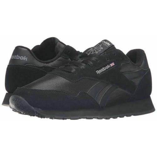 Reebok Royal Nylon Classic Black/carbon BD1554 Running Sneaker Men
