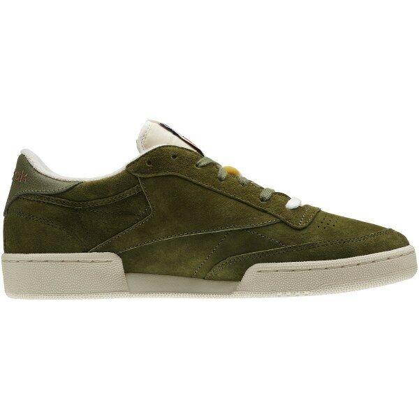 Men`s Reebok Club C 85 UJ Classic Athletic Fashion Sneakers V67816 - Green