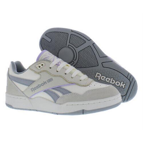 Reebok Bb 4000 Ii Womens Shoes - Beige/Grey/Lavander, Main: Beige