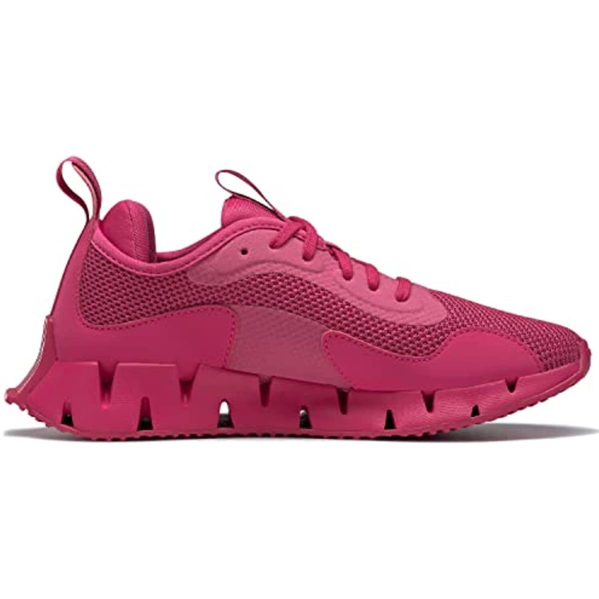 Reebok Women`s Zig Dynamica Sneaker Semi Pursuit Pink GY9267 Size 6 - Semi Pursuit Pink