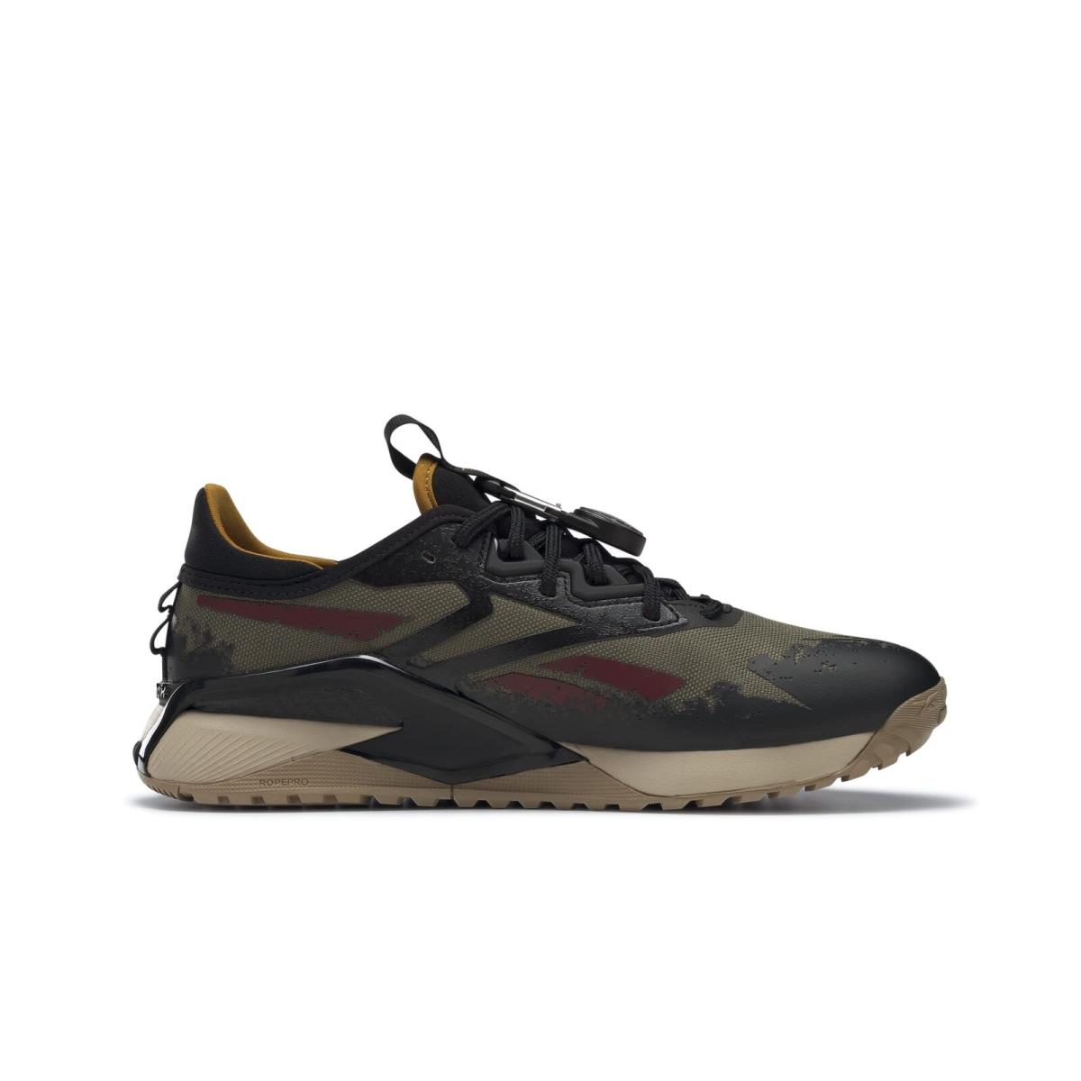 Reebok Men Nano X2 TR Adventure Cross Trainer Jurassic World Olive/khaki HQ6265