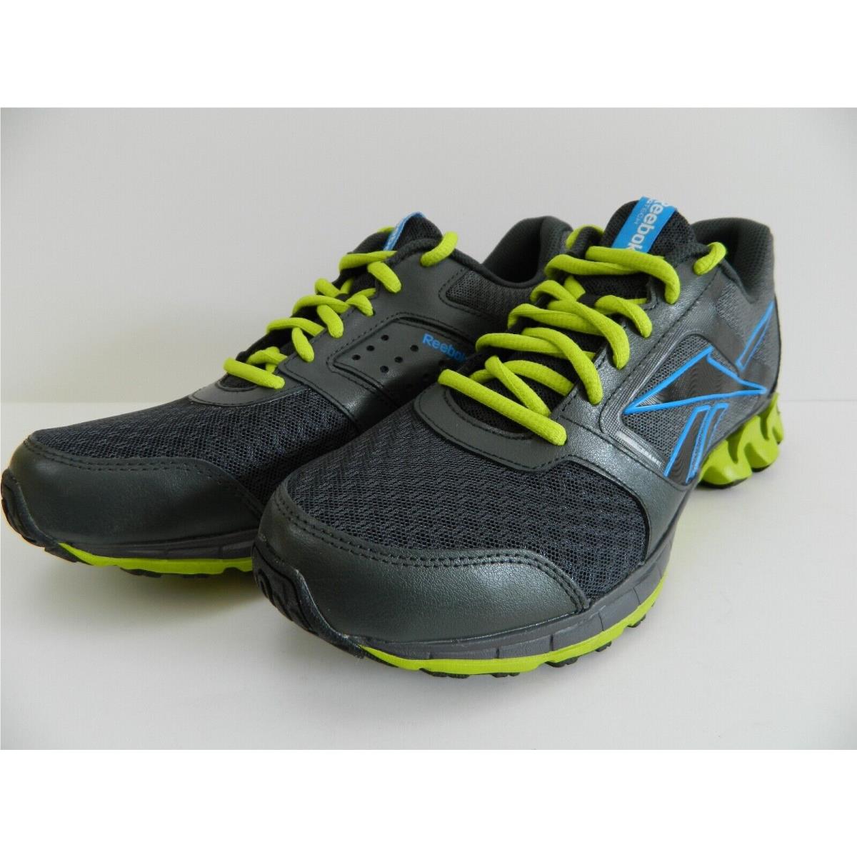 Reebok Zigtech Zigkick Alpha Gravel green blue black V53719 US Men s Junior 7 US Men s Junior 7 SporTipTop