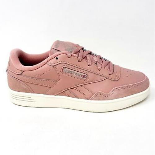 Reebok Club Memt Chalk Pink Rose Gold Womens Memory Foam Tennis Sneakers G58637
