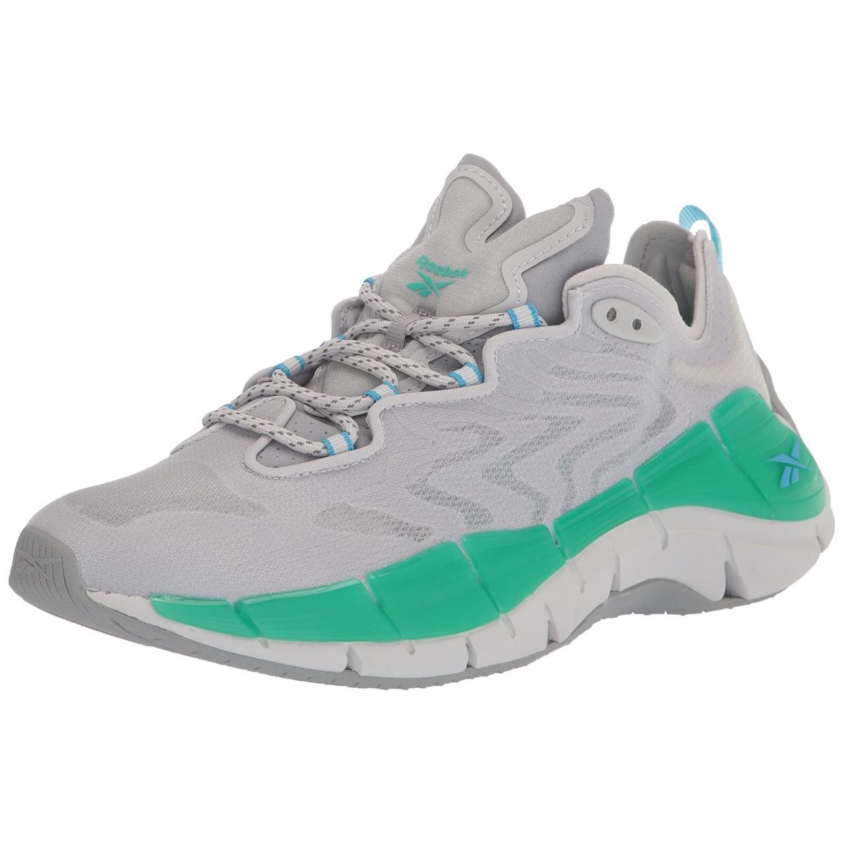 Reebok Unisex Zig Kinetica II Sneaker Pure Grey/future Teal H00024 - Pure Grey/Future Teal