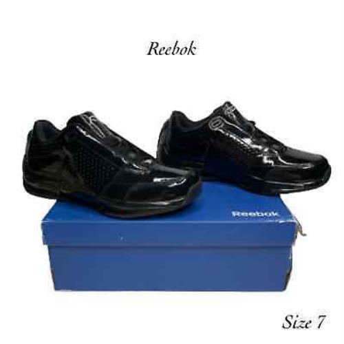 Reebok Men s Black Basketball Breezy Low Dmx Sneaker Size 7