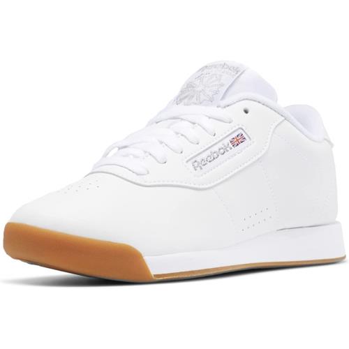Reebok Women`s Princess-white Sneaker 10 Wide White/gum