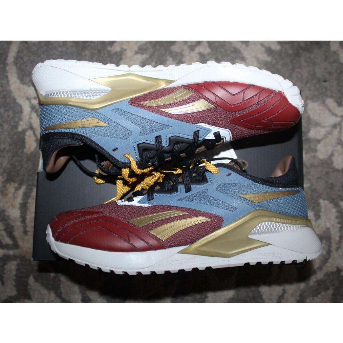 Reebok x DC Comics Nano X2 Wonder Woman HQ4585 Sneaker Mens Sz 9