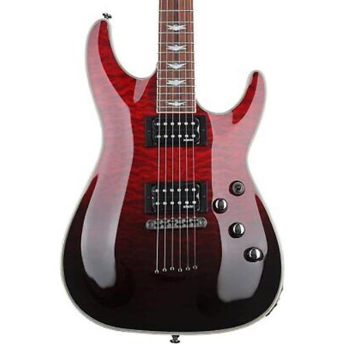Reebok Schecter Omen Extreme-6 Electric Guitar - Blood Red