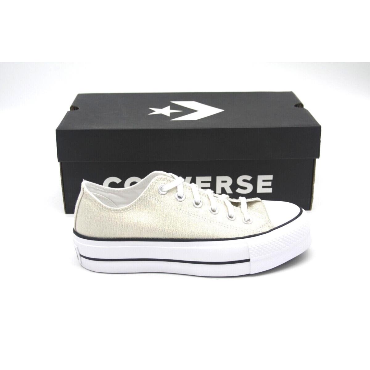 Converse Ctas Lift Ox Gold/black/white 568630C Women`s 7.5