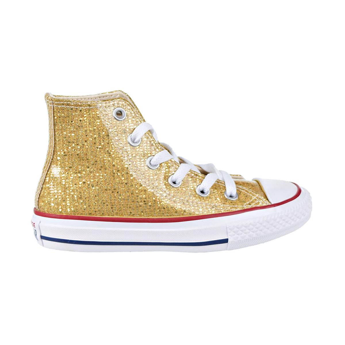 Converse Men`s Ctas HI Athletic Fashion Sneakers 663625C - Gold
