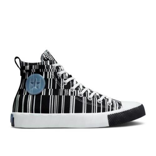 Converse Men`s Chuck Taylor Untitl3d Hi Top Sneakers A02599C Black/white