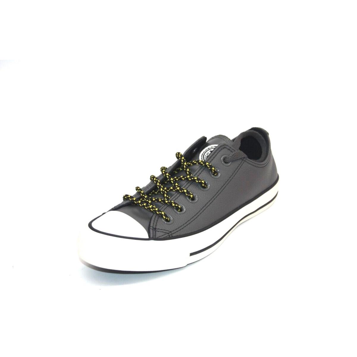 Converse Tumbled Leather Chuck Taylor All Star 165961C Carbon Grey/vivid Unisex - Gray