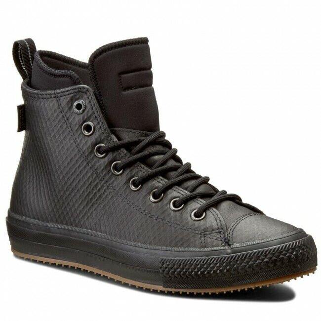 Men`s Converse Ctas II Boot Hi Athletic Fashion Sneakers 153571C - Black