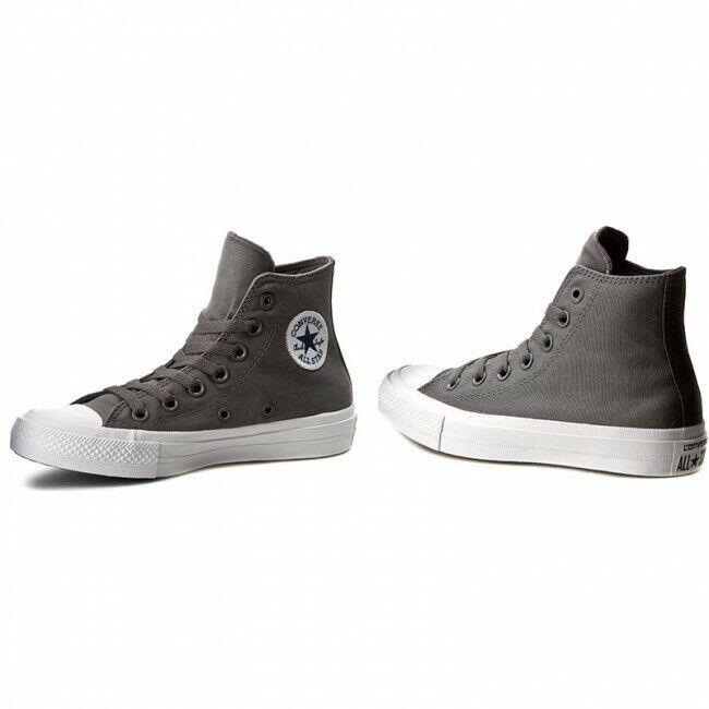 Men`s Converse CT II Hi Athletic Fashion Sneakers 150147C - Gray