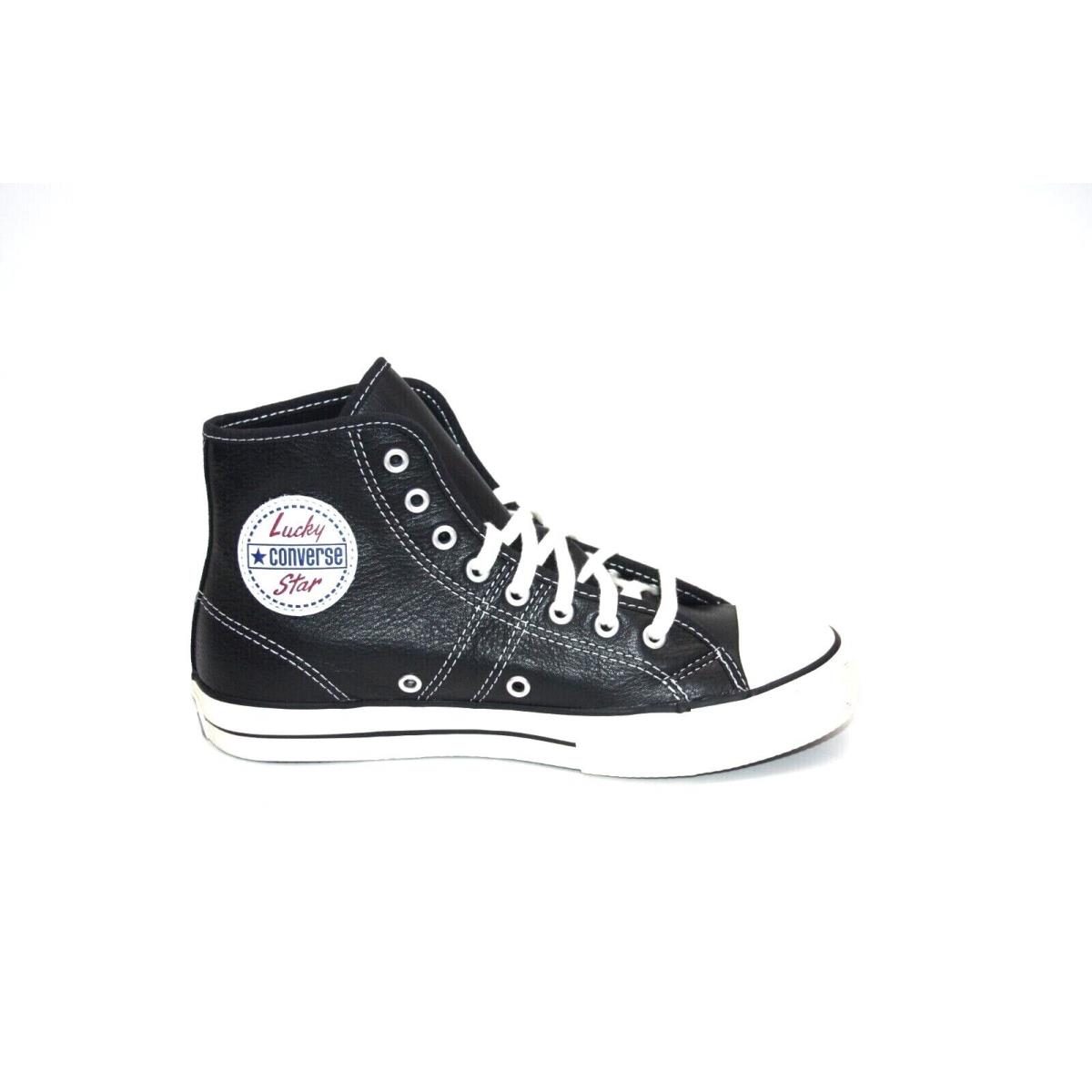 Converse Lucky Star HI Black White Egret 165966C Unisex Sneaker - Black