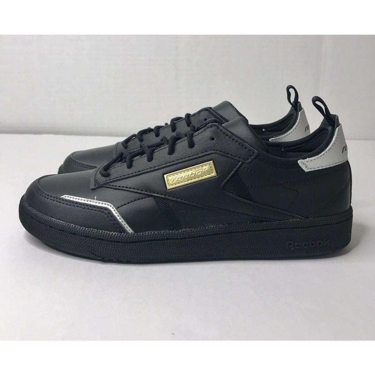 Reebok Women s Club C Ree: Dux Black/gold Nwbox Size-8.5