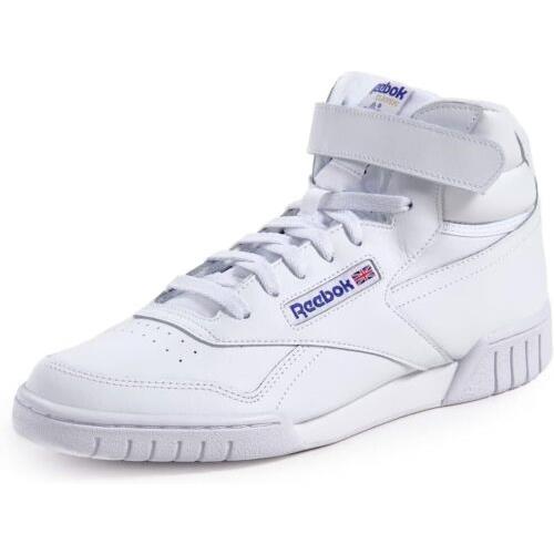 Reebok Men`s Ex-o-fit Hi Sneaker 10 White
