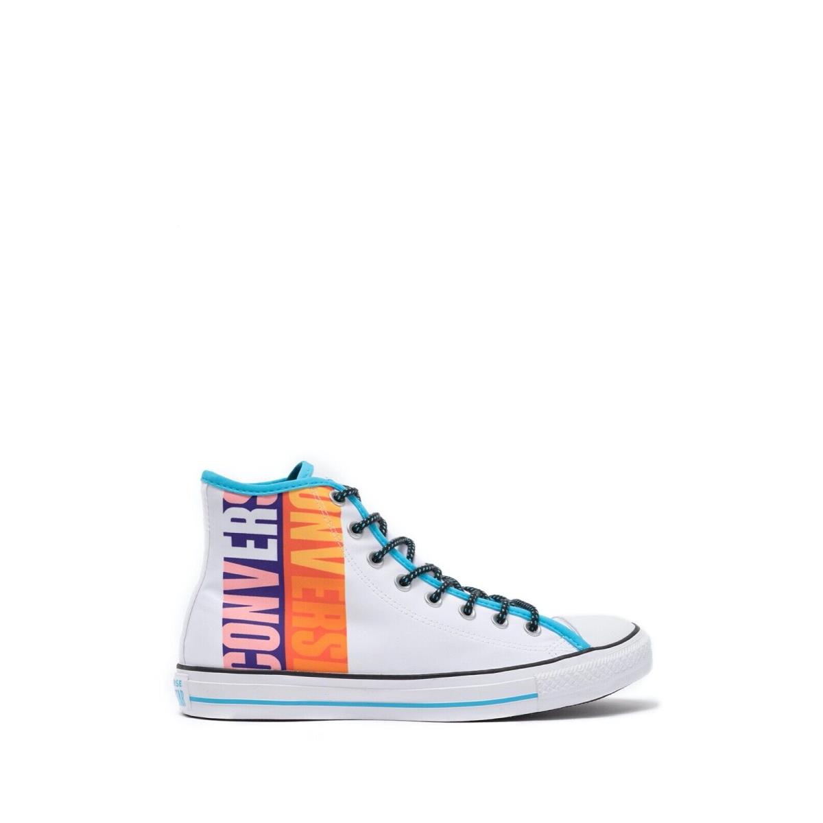 Men`s Converse Ctas Hi Athletic Fashion Sneakers 164091f - White