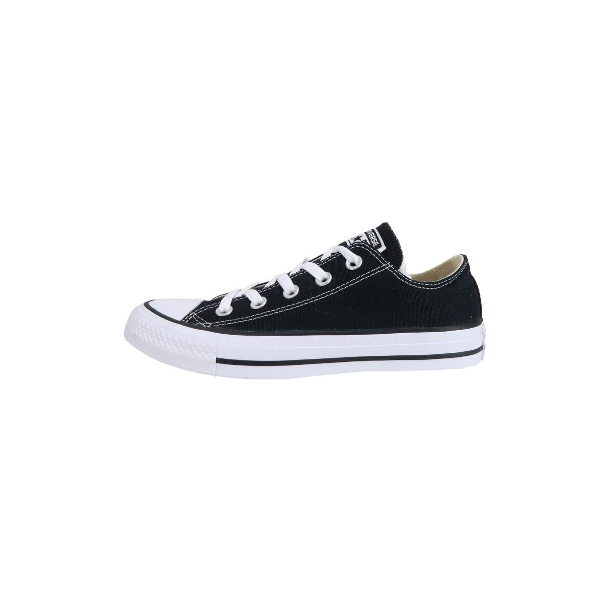 Converse Classic Girls Unisex All Star Chuck Taylor Low Top Black Canvas Sneaker