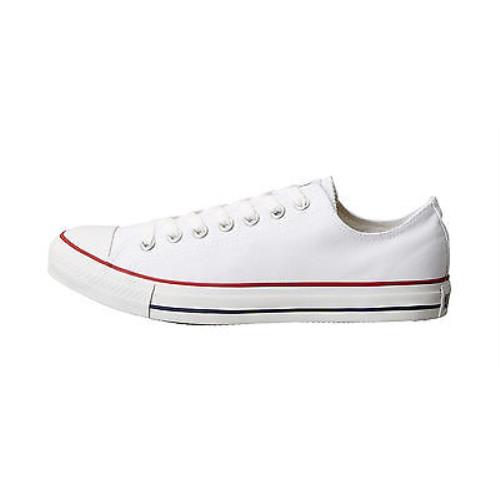 Converse All Star Chuck Taylor Low Top Optical White Men Size 17 M7652 - White, Manufacturer: Optical White