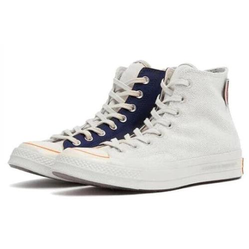 Converse x Foot Patrol Chuck Taylor 70 Hi - 13 - 165491C Split Navy White Ivory - Blue