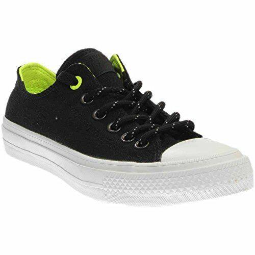 Converse Kid Chuck Taylor All Star II Low Sneaker Ox 5 Big Kid M Black Volt Gum