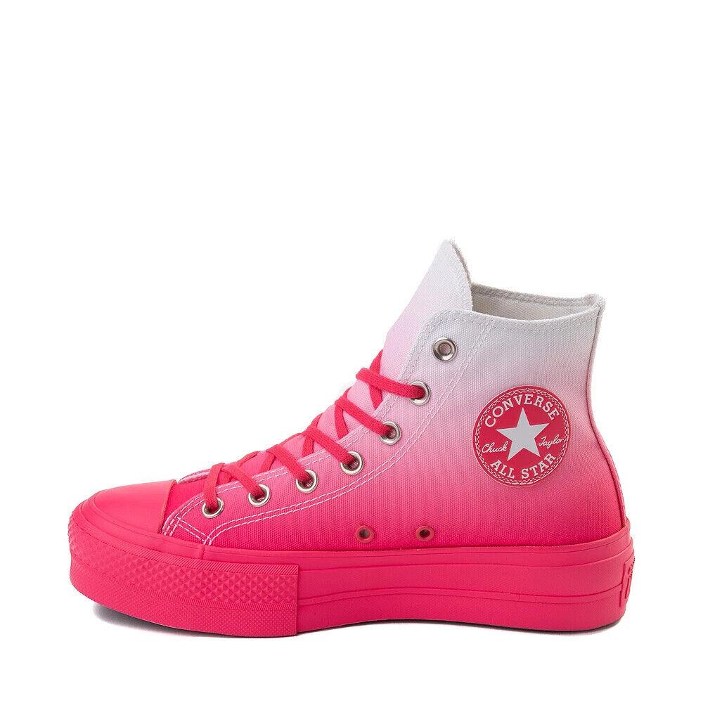 Womens Size 6M Converse Chuck Taylor All Star Hi Lift Sneaker Strawberry Jam