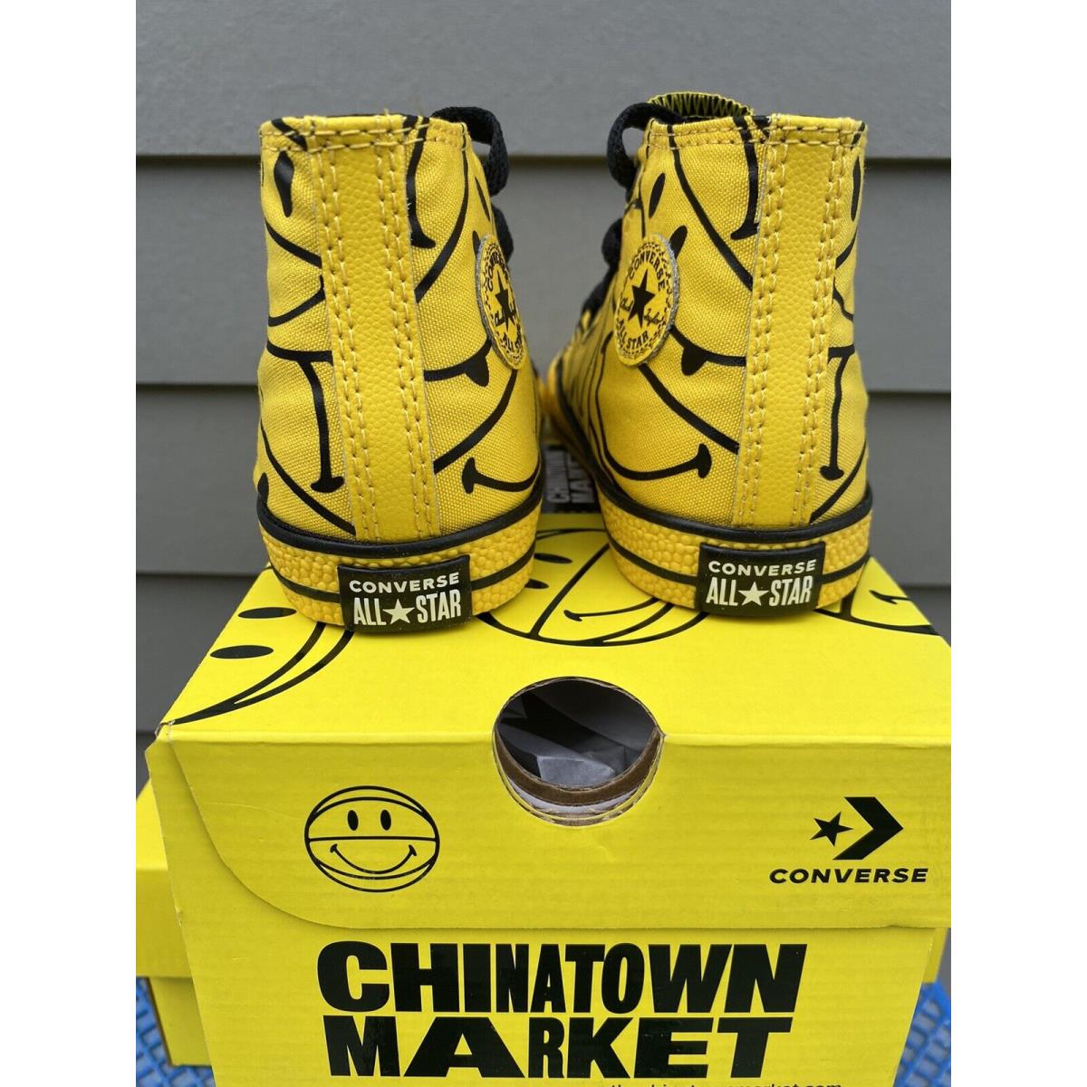 NWT Converse popular x Chinatown Market CTAS in Cyber Yellow.