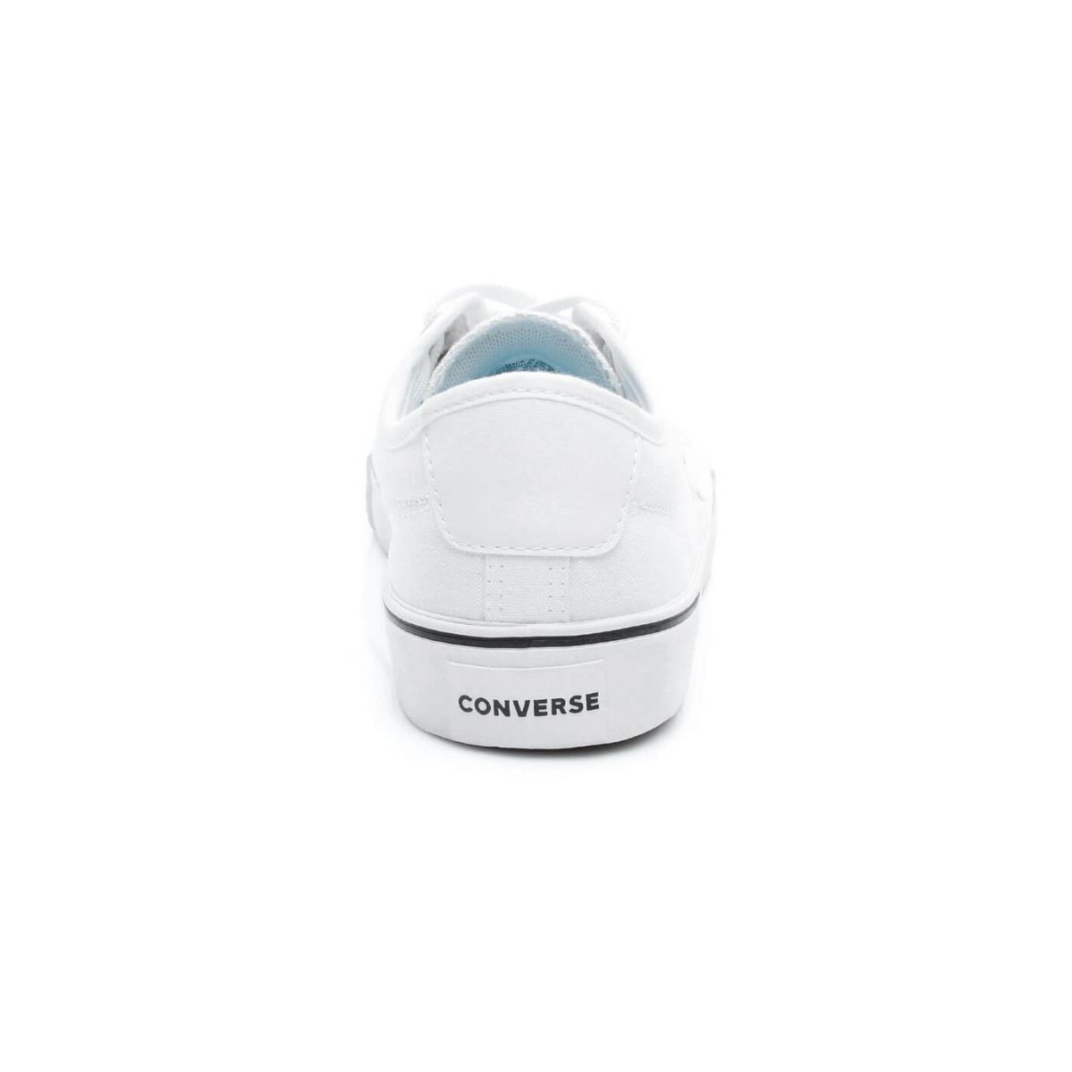 Converse Star Replay Star of The Show Unisex White Canvas Sneakers Size 11/12.5