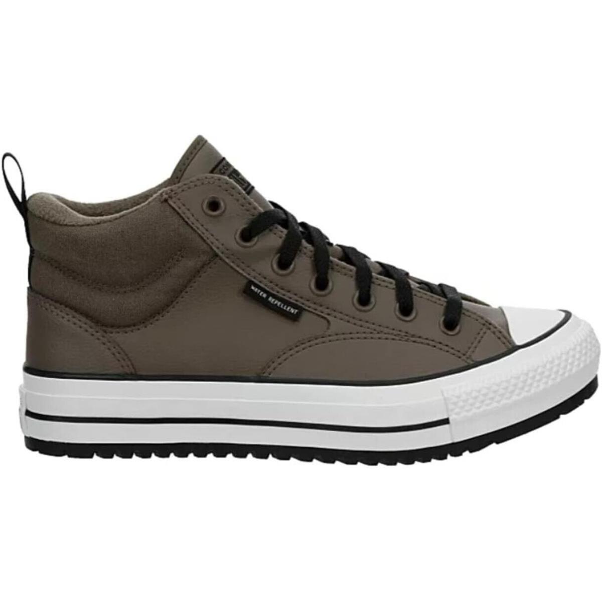 Converse Men`s Chuck Taylor Malden Street Boot Mid A04479C Engine Smoke Sz 8 - Brown