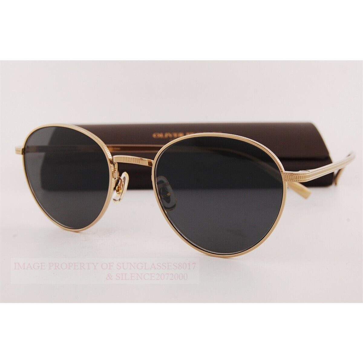 Oliver Peoples Sunglasses Rhydian 1336ST 5035R5 Gold Titanium/carbon Grey