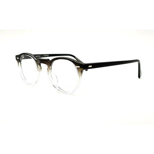 Oliver Peoples OV5186 Gregory Peck Eyeglasses Dark Military/crys Gradient 47