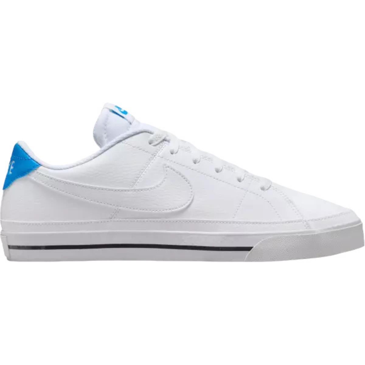 Nike Court Legacy Men`s Casual Shoes All Colors US Sizes 7-14 White/Black/Photo Blue