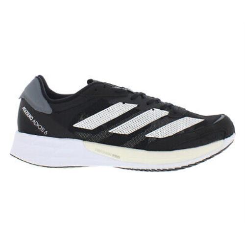 Adidas Adizero Adios 6 Mens Shoes - Black/Silver, Main: Black