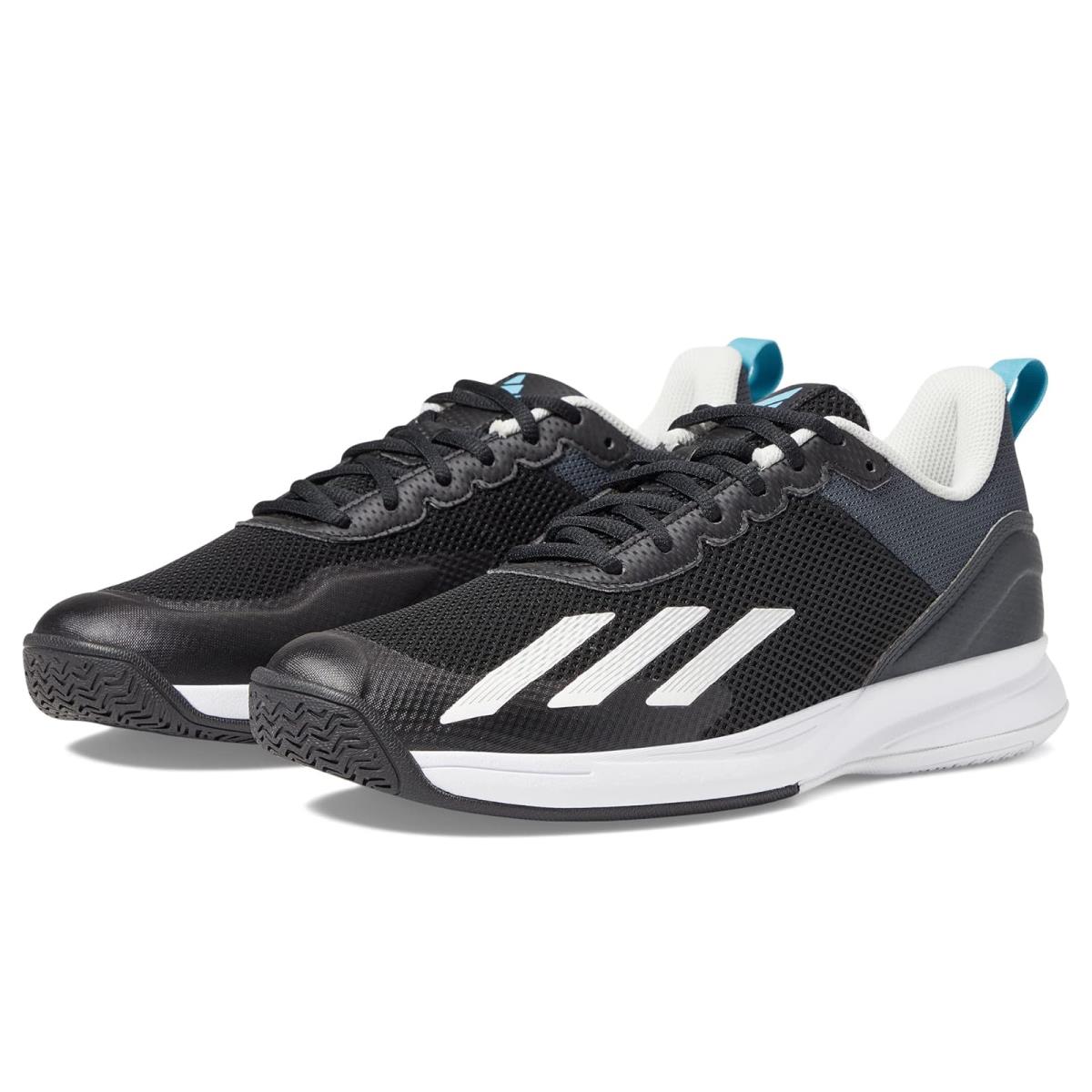Man`s Sneakers Athletic Shoes Adidas Courtflash Speed Black/White/Black
