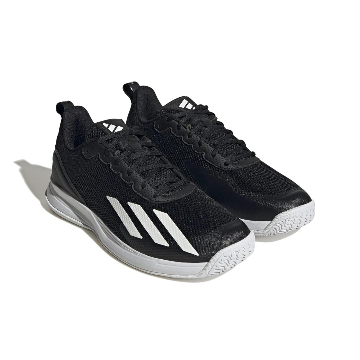 Man`s Sneakers Athletic Shoes Adidas Courtflash Speed Core Black/Footwear White/Matte Silver