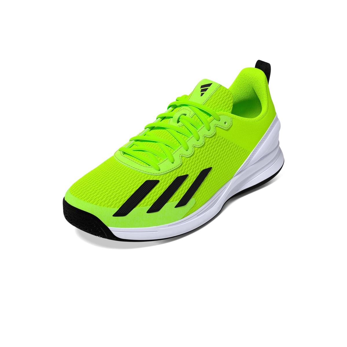 Man`s Sneakers Athletic Shoes Adidas Courtflash Speed Lucid Lemon/Black/White