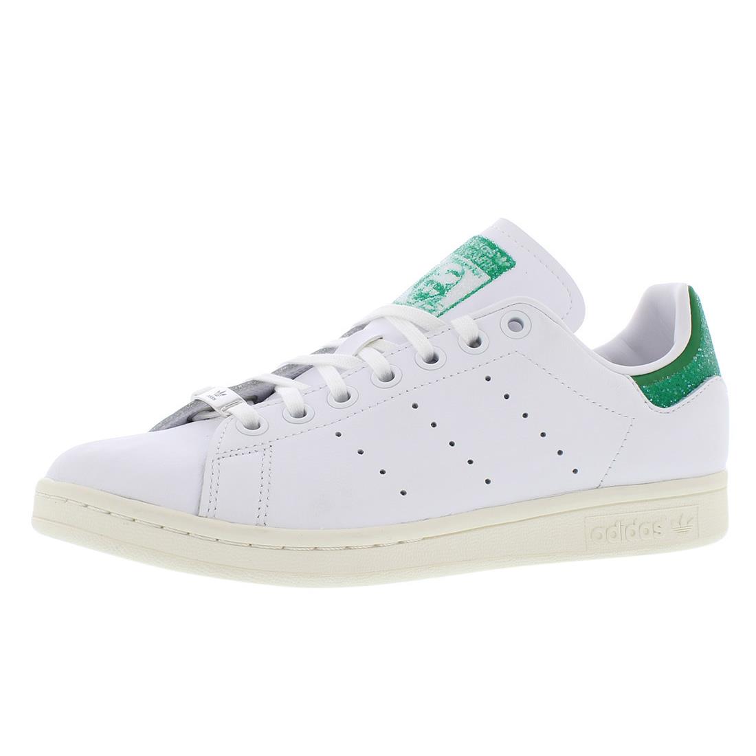 Adidas Originals Stan Smith Mens Shoes - White/Green, Main: White