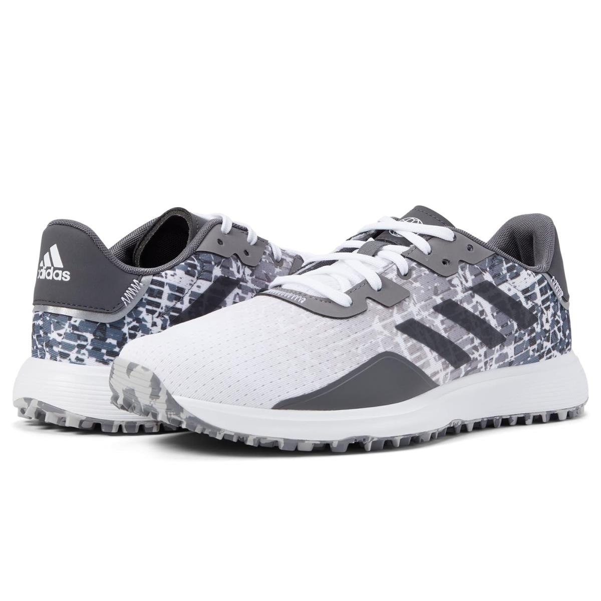 Man`s Sneakers Athletic Shoes Adidas Golf S2G SL Golf Shoes - Footwear White/Grey Three/Grey Two