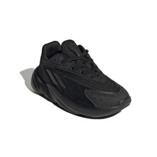 Adidas Ozelia Low Triple Black Unisex Kids H04742