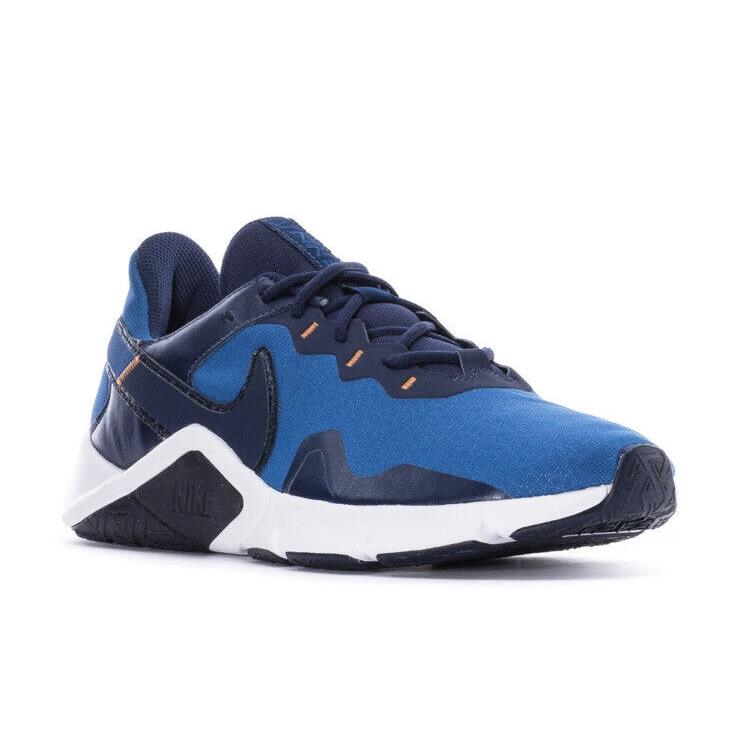 Nike Legend Essential 2 Dk Marina Blue Midnight Navy Obsidian CQ9356-402 Sizes - Blue