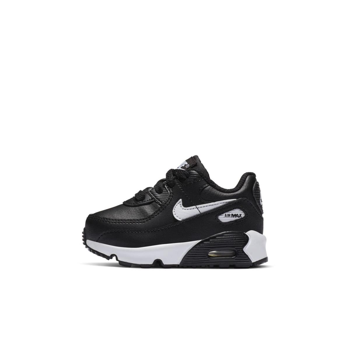 CD6868-010 Toddler Nike Air Max 90 Leather TD - Black