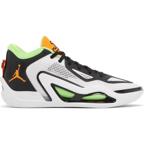 Nike Air Jordan Tatum 1 Home Team White Orange Green DZ3324-108 Men`s 11.5-13