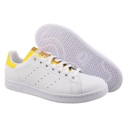 Adidas Stan Smith Mens Shoes - White/Yellow, Main: Yellow