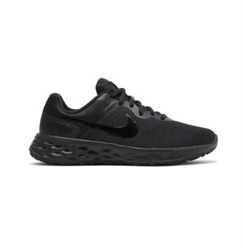 Nike Women`s Revolution 6 NN DC3729-001 Black/smoke Grey/black SZ 7-12 - Black/Smoke Grey/Black