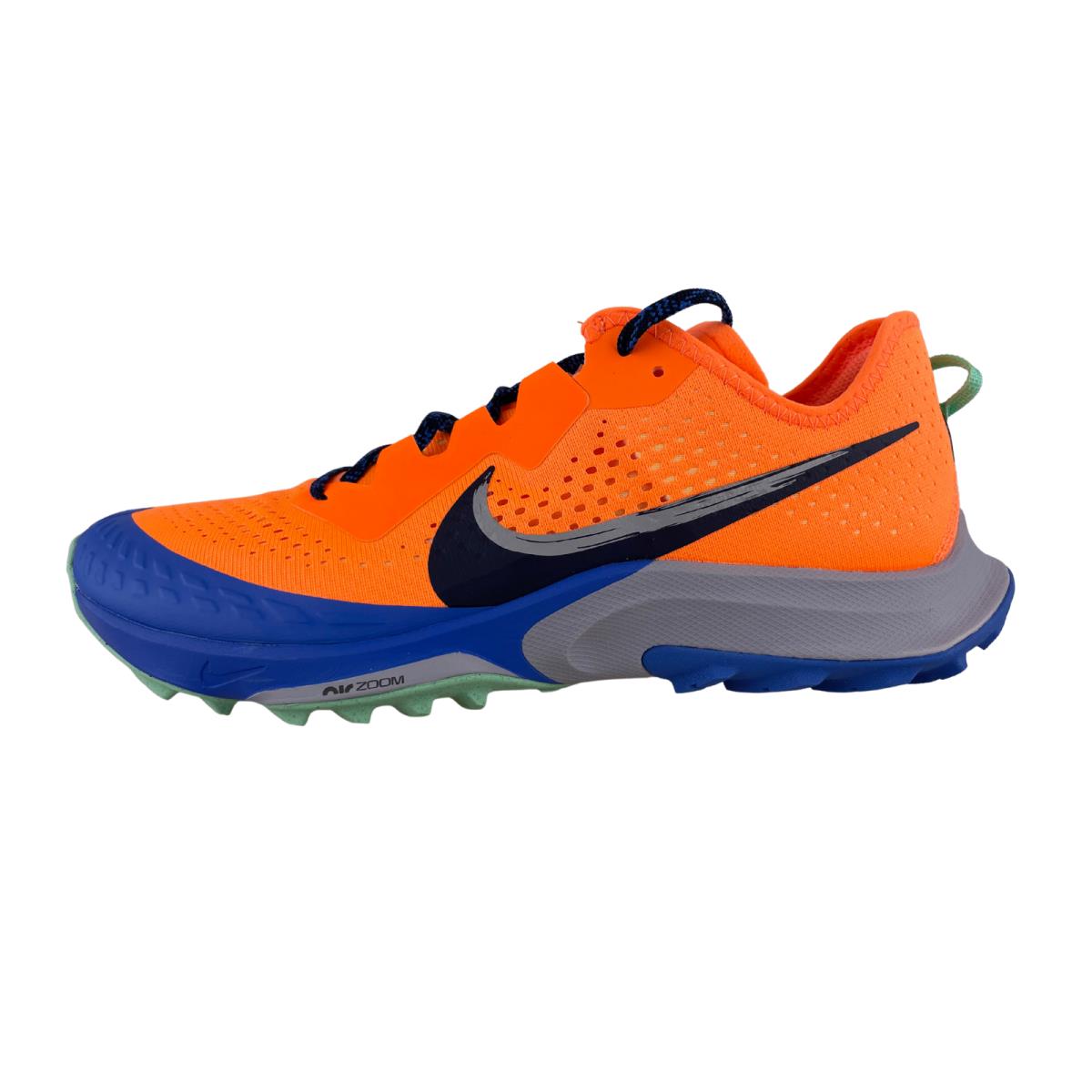 Nike Mens Air Zoom Terra Kiger 7 Trail Sneakers CW6062 800 Box NO Lid
